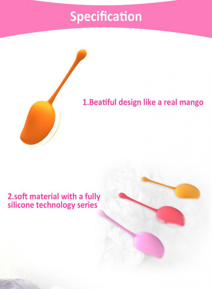 Medical Grade Silicone Kegel Balls Weighted Bladder Control And Pelvic