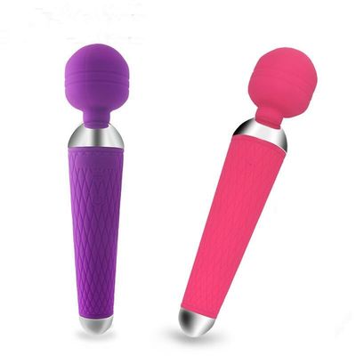 Rechargeable 8 Speeds Av Wand Adult Sex Vibrators Tongue Clit Toy