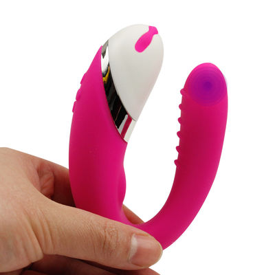 USB  Rechargeable 12 Speeds U Shape Vibrating Massager Womens Sex Toys
