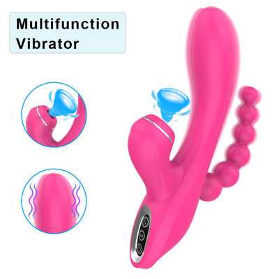 USB Charging 7 Mode Honey Sex Toys Oral Suction Erotic 3 IN 1 Sucking Vibrator