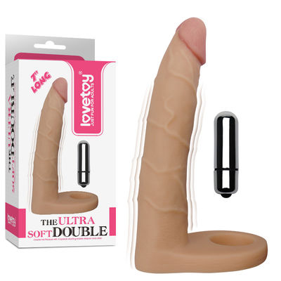 Strapon Dildo Penis TPE Mens Sex Toys Ring Vibrator TPE Ultra Soft