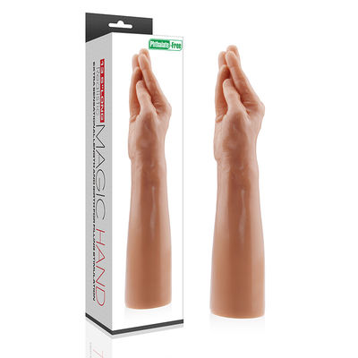 13.5&quot; Lovetoy Magic Hand Realistic Arm Fingers Fist Butt Plug Sex Toy For Women Men