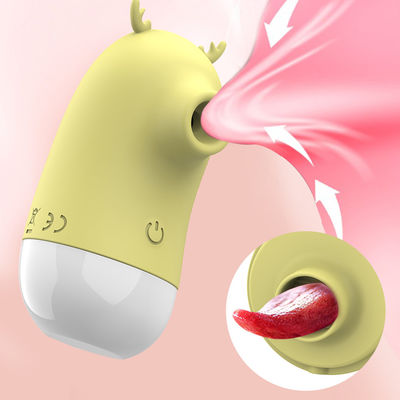Sucking Honey Sex Toys Licking Clitoris Vibrator Double Stimulation Nipples Clit Sucker