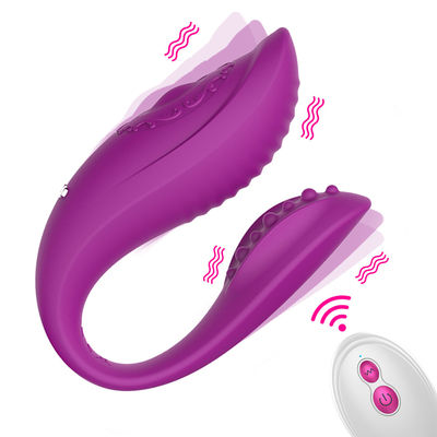 Erotic Wireless Remote Control U Shape Dildo Vibrator G Spot Clitoris Stimulator