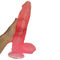 12.2Inches 31cm PVC Crystal Artificial Penis Big Dick Sex Toy