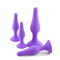 ROHS 4pcs/Set Suction Cup Beads Dildo Bullet Anal Plug Sex Toy For Beginner