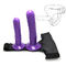 TPR Double Penis LGBT Sex Toys Realistic Dildos Strapon Harness Belt Strap On Dildo