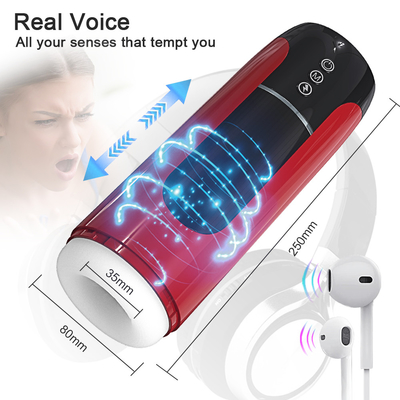 USB Charging Waterproof Mens Sex Toys For Adults Male Mastubator