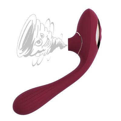 Safety Silicone 2 Motors Female Clit Stimulator Electric Sucking Massager