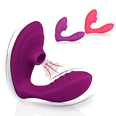 2 In 1 Rechargeable Clitoral Stimulator / Nipple Clitorial Suction Toy 190g