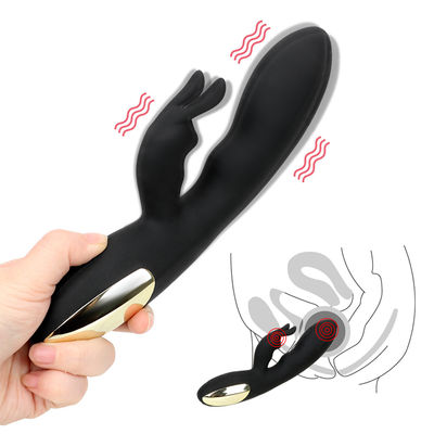 ROHS Certified USB Charging Rabbit Vibrator Sex Toys For G Spot Clitoris Stimulator