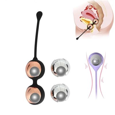 Metal  4PCS Kegel Ball Exercise Weights Womens Sex Toys 0.4kg