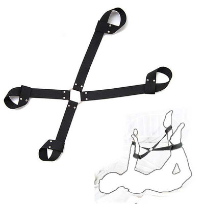 130G Nylon Anti Back Wrist Ankle Cuff Bondage SM Sex Toys For Woman Couples