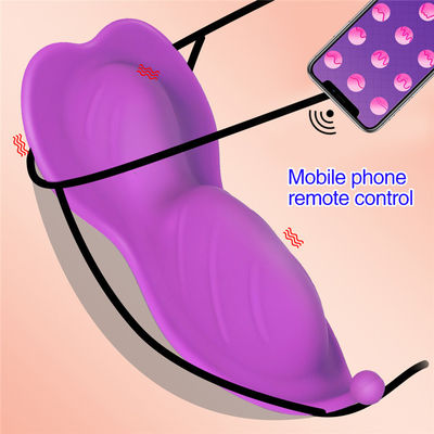 CE Certified Bluetooth Wireless Butterfly Wearable Vibrator APP Remote Control