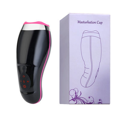 Auto Heating Sucking Realistic Male Masturbator Smart Pulse Flashlight Vibrator