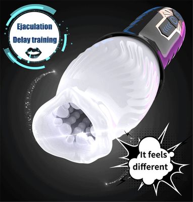 ABS 360 Rotation Mens Sex Toys Male Masturbator Cup Automatic Oral Sex Trainer Vagina