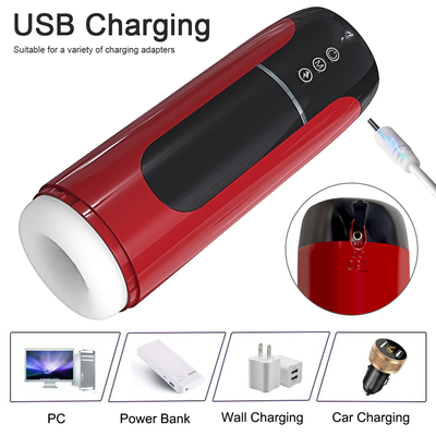 USB Charging Waterproof Mens Sex Toys For Adults Male Mastubator