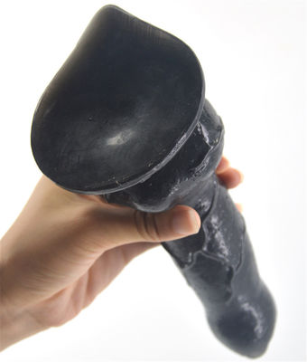 Attractive Head 18.2*4.1CM Big Wolf Dog Animal Dildo Anal Plug Sex Toy For Lesbian