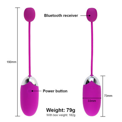 12 Frequency Wireless Vibrator Controlled By Phone