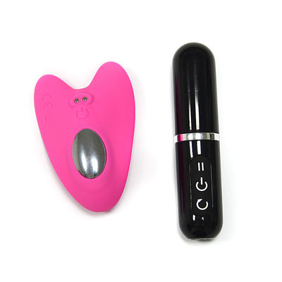 ROHS 130mAh G Spot And Clit Stimulator Invisible Panty Vibrator Remote Control