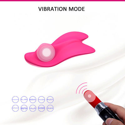 ROHS 130mAh G Spot And Clit Stimulator Invisible Panty Vibrator Remote Control