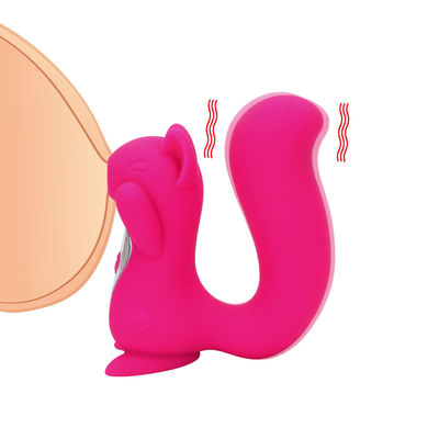 10 Frequency Nipple And Clit Suckers Squirrel Dildo Vibrators