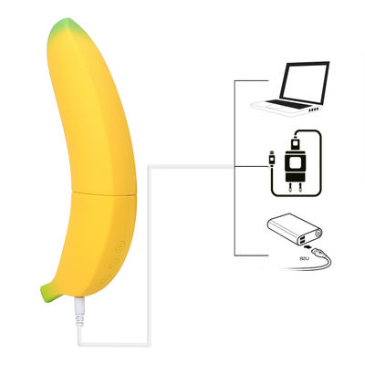 7 Frequencies 210*37mm Banana Vibrator Dildo Vagina Sex Toy