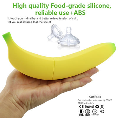 7 Frequencies 210*37mm Banana Vibrator Dildo Vagina Sex Toy