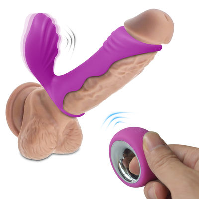 Remote Control Male Ring Vibrator Penis IPX7