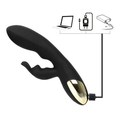 ROHS Certified USB Charging Rabbit Vibrator Sex Toys For G Spot Clitoris Stimulator