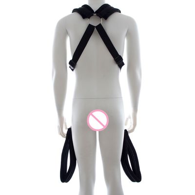 Black Nylon Bdsm Sex Swing Bondage Restraint Sex Toys 50G
