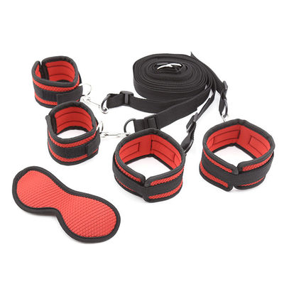 Adjustable Size  Erotic Under Bed Sex Fetish Bondage For Wrists Ankle Cuffs