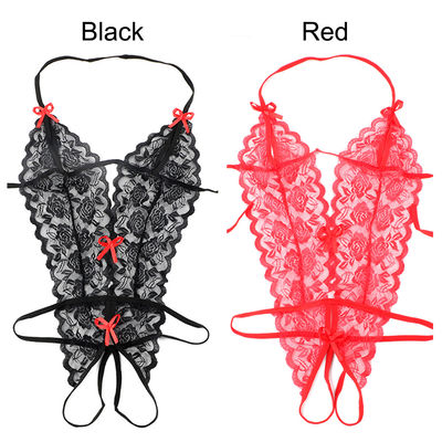 customized Erotic Lace Lingerie Three Point Underwear