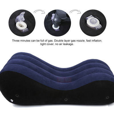 Comfortable Blue Love Position Sex Magic Cushion Wedge Pillow For Sex