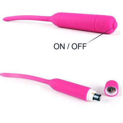 Battery Powered 40db Quiet Urethral Dilators Vibrator Mens Sex Toys