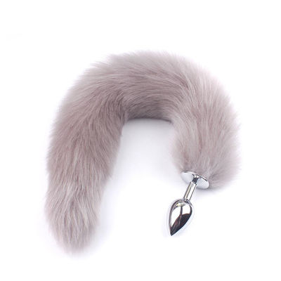 Adult Long Imitation Faux Fur Fox Tail Anal Sex Toys unique  design