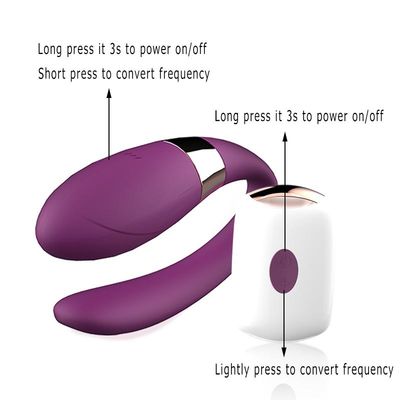 12M Range Wireless Remote Control Egg Womens Sex Toys U Shape