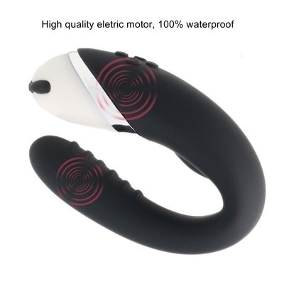 USB  Rechargeable 12 Speeds U Shape Vibrating Massager Womens Sex Toys