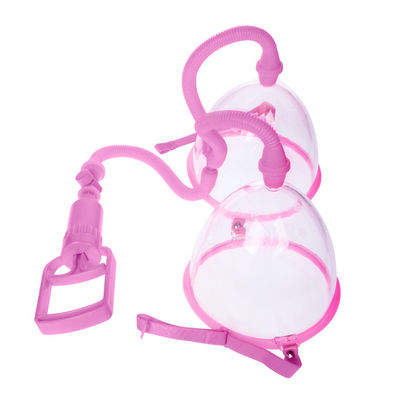 Silicone ABS breast pump massager Womens Sex Toys ROHS certified