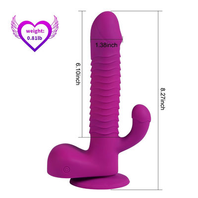 Wireless 360 Degree Rotating Telescopic Vibrating Dick Honey Sex Toys