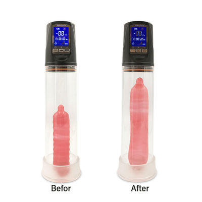 2.7 Inch Penis Enlargement Pump LCD Electric Enlarge Penis Male Pump For Dick