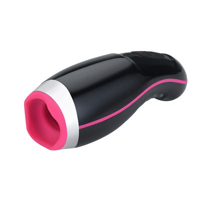 Auto Heating Sucking Realistic Male Masturbator Smart Pulse Flashlight Vibrator