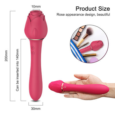 Rose Adult Sex Vibrators Nipple Clit Sucker Vacuum Stimulator For Adult 18