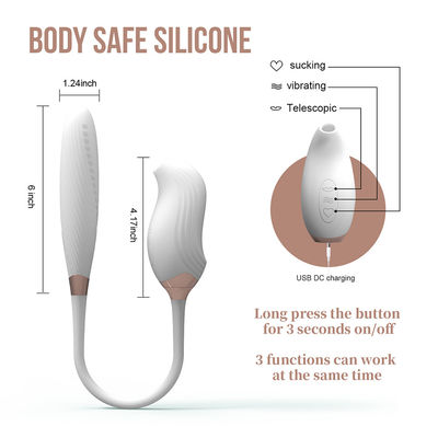 Silicone ABS Honey Sex Toys Sucking Vibrator Dildio For Women