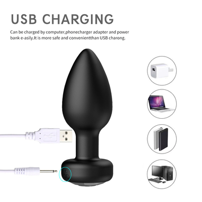 Wireless Remote Anal Vibrator Sex Toy For Men Women Male Prostate Massage