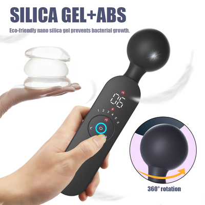 Women Clitoris LED AV Vibrator Silicone ABS Adults Masturbation Sex Toys